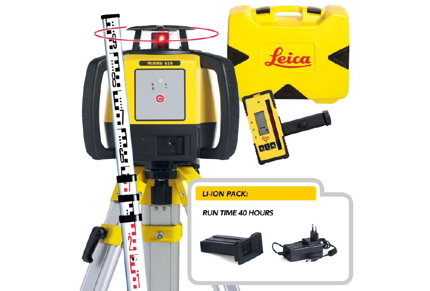 LEICA RUGBY 610 Li-ion Rechargeable Kit